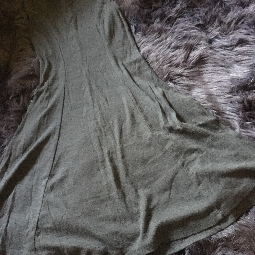 Heather grey dress